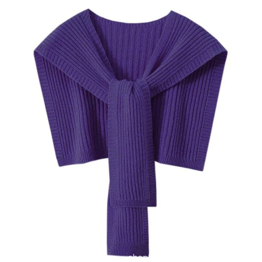 6273 Soft Knitted Scarf For Women Solid Color Shawl Wraps For Women Travel